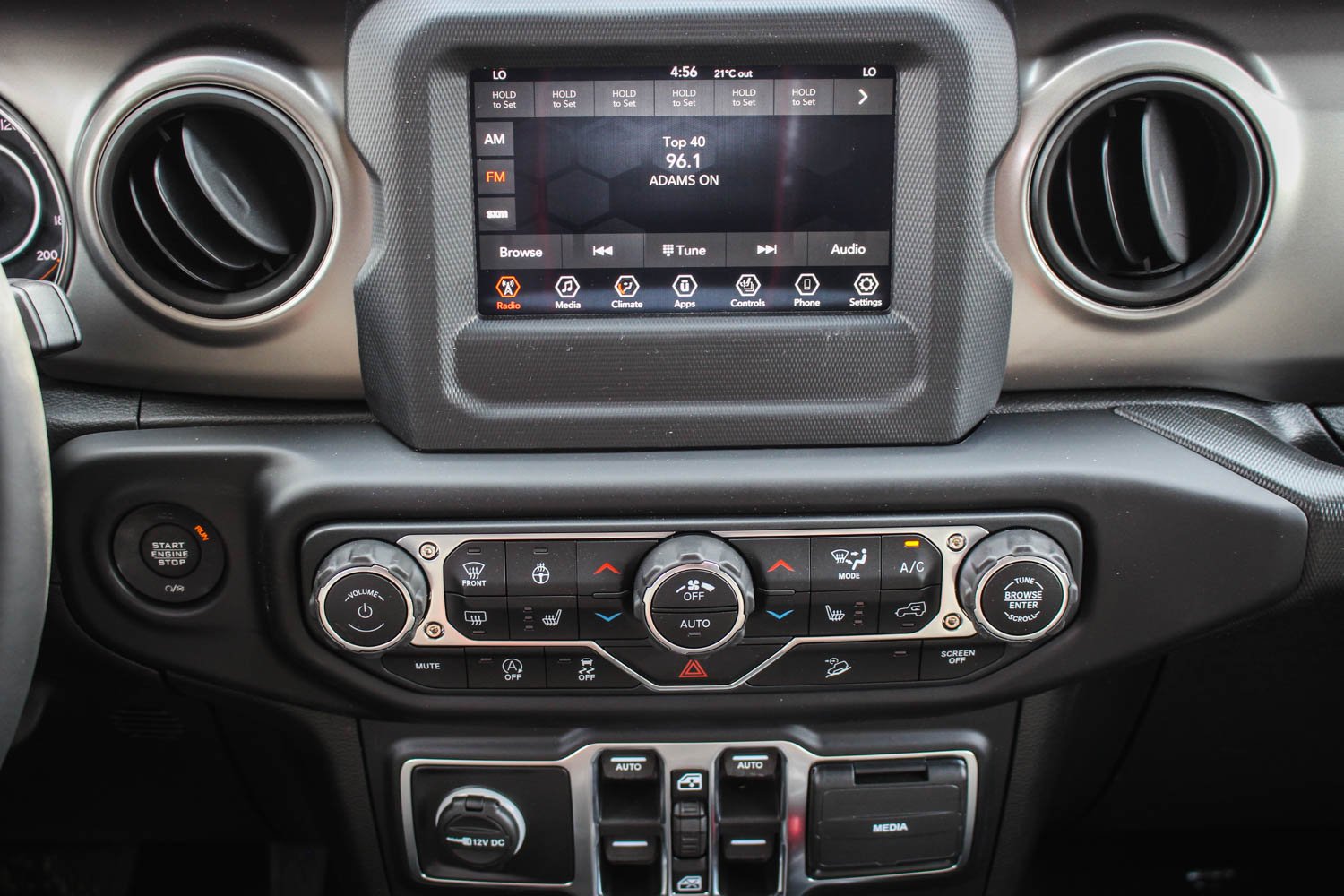 jeep wrangler controls