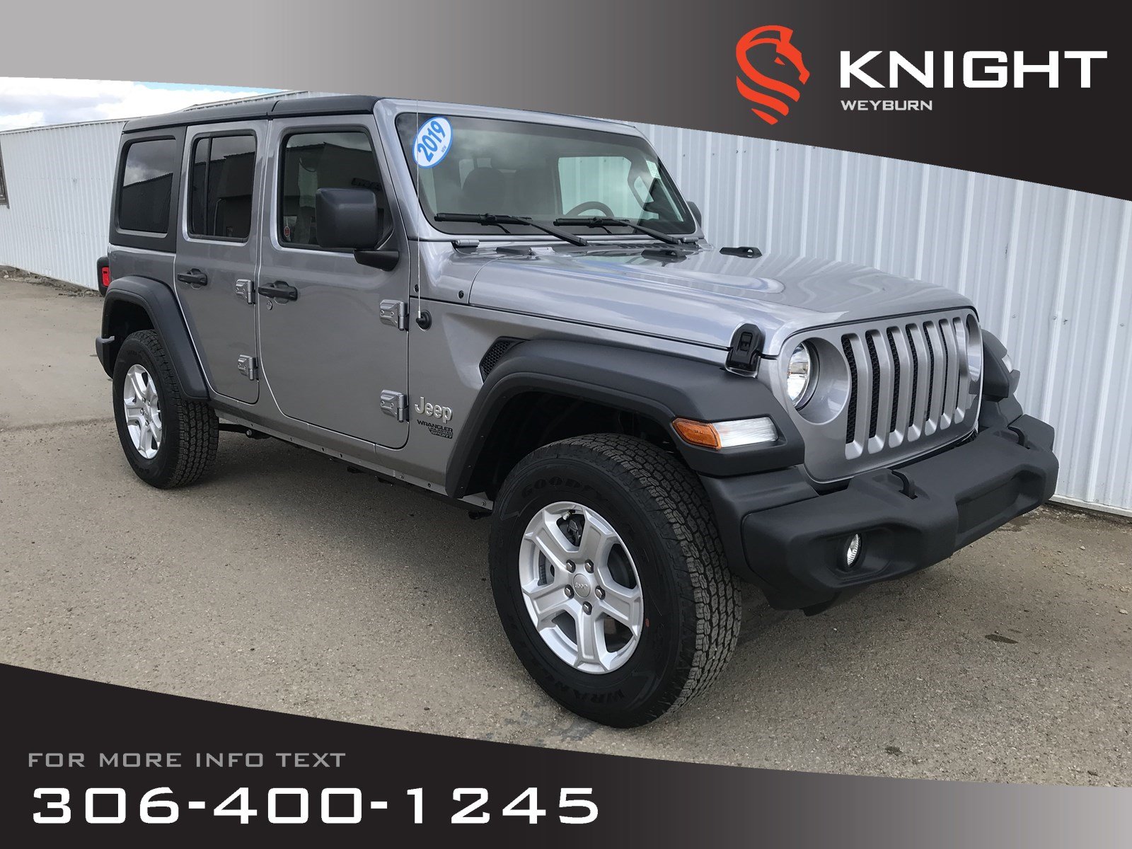 New 2019 Jeep Wrangler Unlimited Sport S 4x4 Turbo Heated Seats Black Freedom Hardtop Remote Start Back Up Camera Bluetooth 4wd