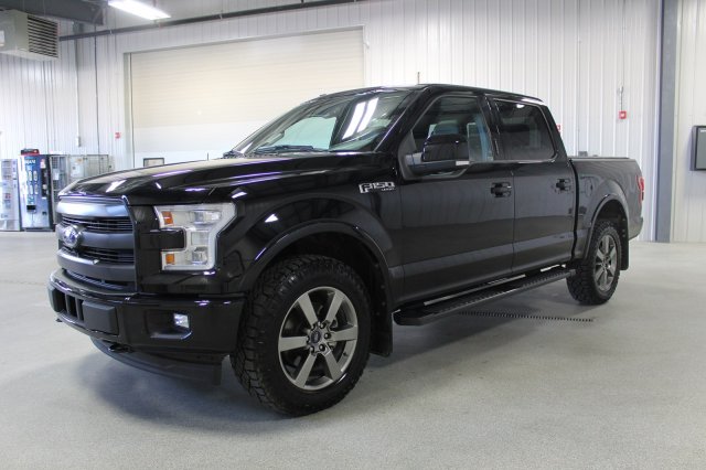 Pre-owned 2017 Ford F-150 Lariat Sport Navigation, Moon Roof Crew Cab 