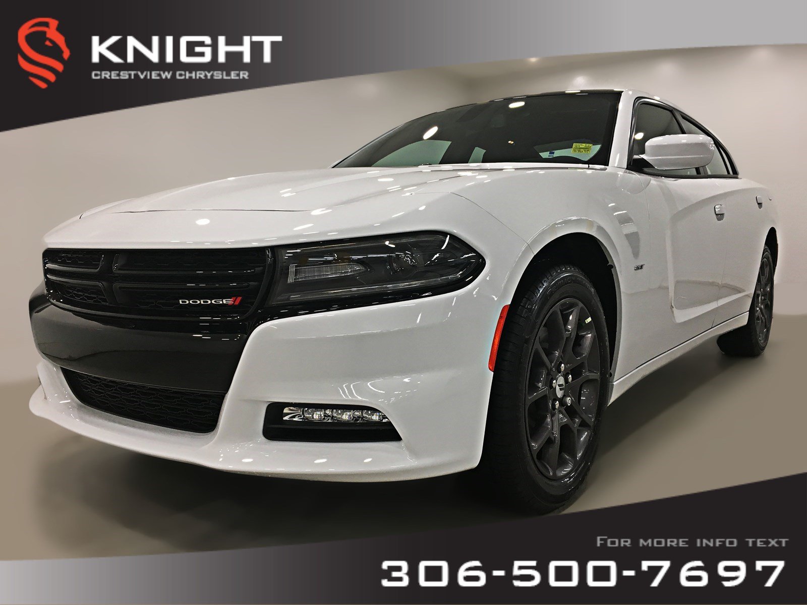 New 2018 Dodge Charger Gt Plus Awd V6 Sunroof Navigation 4dr