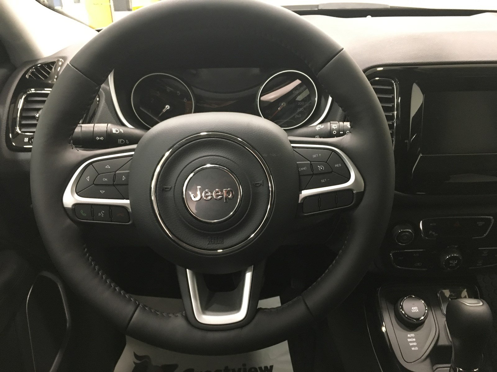 2020 jeep compass steering wheel controls